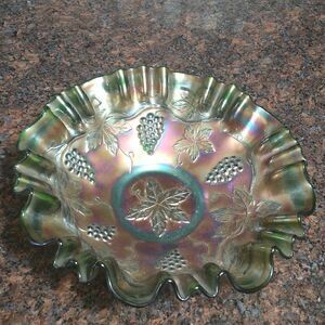 Fenton Carnival Glass Bowl  